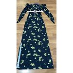 Cara Cara black bodice Viscose off the shoulder Mirana Maxi Sun Dress sz L Size L Photo 6