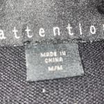 Attention V Neck Sweater With Sparkly Mesh Sleeves Photo 4