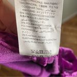 The Attico Rich Purple Velvet Dress With Gathered Front & Slit Size 38 IT new Photo 11