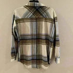 BLUE B Tan/Blue/Cream PLAID Mid Photo 3