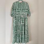 Baltic Born  Kimono Midi Dress Green Print NWT Size XL Photo 3