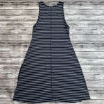 Athleta  Women's A Line Tank Dress XS Extra Small Dark Navy Blue Grey Gray Stripe Photo 11