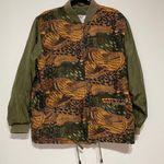 Stunt Sport | Vintage 100% Silk Animal print Bomber jacket Size M Photo 1