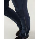 Lululemon Keep It Up Pant Inkwell Navy Blue Women Long Pant Size 12 Large Photo 4