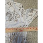 Haven Well Within Organic Cotton Jersey Tropical Toile Robe Matching Pants Sz XS White Photo 8