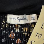 Sonoma X-Large Crop Top Floral Sleeveless Sweetheart Neckline Smocked Padded Cup Photo 6