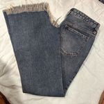 We The Free  WOMENS JEANS 28 WIDE LEG DISTRESS BLUE Photo 3