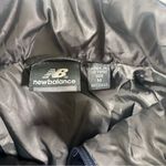 New Balance Puffer Jacket Womens Medium Navy Blue Quilted Lightweight Athleisure Photo 6