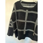 VICI  Women's Black Polyester Long Sleeve Crew Neck Pullover Sweater Size Small Photo 2