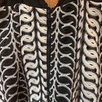 Bardot  Germaine Black &‎ White Lace V-Neck Fitted Waist Midi Dress Size 6 Photo 11