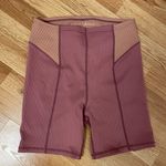 For Love & Lemons  Pink Biker Shorts Medium Photo 0
