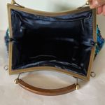 Elegant Green and Blue Sequin Clutch Size OS Photo 1