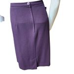 Karen Scott  Plum Purple Skirt (18) Photo 2