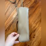 DKNY Quilted Crossbody Bag Grey Shoulder Purse Gold Logo Photo 4