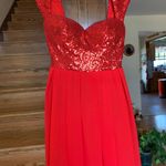 Red Mini Homecoming Dress Size XS Photo 0