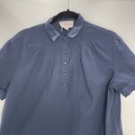 Pomander Place Tuckernuck Navy Shift Dress Medium Coastal Grandmother Preppy Lux Blue Photo 4