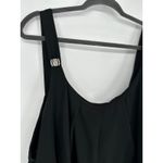 Dress Barn Vintage Black Tiered Dress Size 16 Cocktail Party Formal Black Tie Photo 3