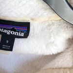 Patagonia Re-Tool Snap-T Pullover Fleece Sweater Small White Raw Linen 25443 Top Photo 12