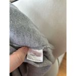 Eileen Fisher Grey Short Sleeve Drapey Organic Cotton Knit Cardigan Flaw Photo 5