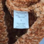 FAVLUX  Yellow Crop Chenille Ribbed Sleeve Y2K VTG Academia Cozy Sweater Small Photo 13