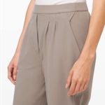 Lululemon  Essential High-Rise Trousers in Carbon Dust Photo 1