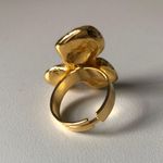 Gold Ring With Three Stones Photo 4