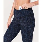 Lululemon Wunder Under Low-Rise Tight Full-On Luxtreme 28" Blue Black 6 EUC Yoga Photo 13