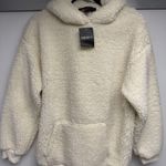 Forever 21 Cream Sherpa Hoodie Photo 0