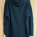 We The Free  Kitty Thermal Deep Blue Cowl Neck Sweater Photo 0