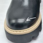 Dolce Vita DV Vionie Womens 9.5 Black Knit Shaft Lug Sole Platform Ankle Boots Photo 12