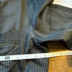 Alexander Wang EUC  Black Pin Striped Pajama Wrap Dress 4 $895 Zip Edges Photo 10