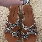 Lucky Brand  Black and White Women's Sandals Photo 1