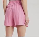 Madewell NWT  Solid Linen Blend Shorts XX-Large, RETRO PINK Photo 1
