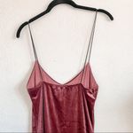Mind Code Mauve Velour Spaghetti Strap Mini Dress Size Medium Photo 12