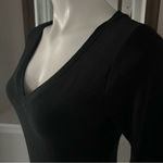 Chaser Black Mini Dress V-Neck Long Sleeve Size S Photo 5