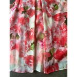 S. Levine Women's Pink floral rhinestone embellishment flowy Tank‎ Top size PL Photo 5