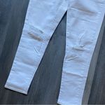 Levi's Levi’s 711 Skinny Jeans White Distressed Ripped Streetwear 27 Waist Photo 4