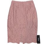 Keepsake The Label Bright Night Lace Pencil Skirt Rose Pink Size Small Photo 1