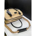 Joy Mangano Women's Tan/Black Carry on Bag/Small Luggage SKU 3747 Tan Photo 14