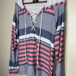 Michael Lauren  Revolve Carson Lace Up Hoodie Photo 1