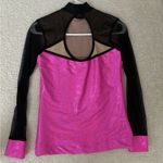 Custom Made Dance Clogging Costume Pink and Black with Rhinestones Photo 2