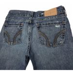 Hollister Juniors Laguna Skinny Jeans Light Wash Distressed Denim Size 5S Photo 4