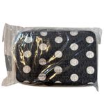 Michael Kors Jet Set Item Crossbody Bag Navy Polka Dot Large NWT Photo 12