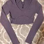 Garage  Purple Long Sleeve Top Photo 1