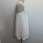 Lovers + Friends  Sz XS Sammi Mini Dress Embroidered Beaded Bling Babydoll Sheer Photo 6