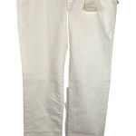 Lucky Brand NWT  Sweet Mid-Rise‎ Straight White Jeans Sz 30 Photo 0