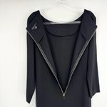 Karen Millen  Black Dress Sheath Long Sleeve Size 12 Photo 8