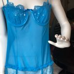 Elegant moments lingerie for woman Blue Size 1X Photo 0