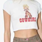 Amazon White Cowgirl Crop Top Photo 0
