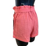 Wildfox NEW Wild Fox Tea Rose Paper-bag Shorts with Tie Size Med Photo 4
